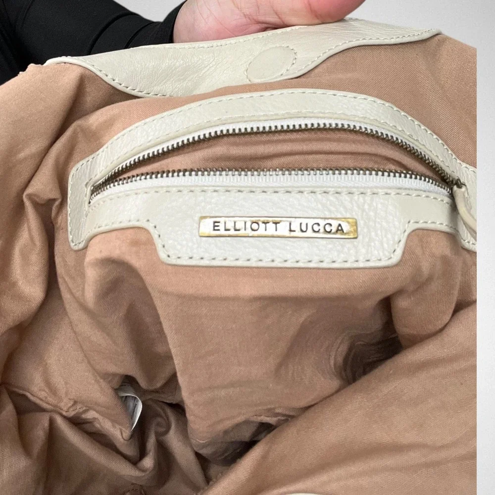ELLIOTT LUCCA Leather Slouchy‎ Boho Shoulder Bag
